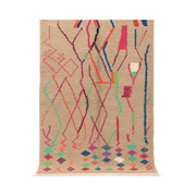 Samira - Tapis marocain berbère coloré artisanal - Product Image
