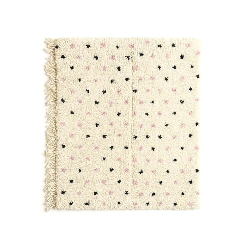 "Layali - Tapis marocain berbère artisanal laineux" - Product Image