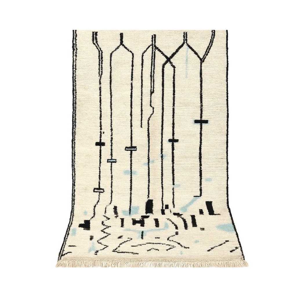 Zohra - Tapis marocain berbère traditionnel chic - Product Image