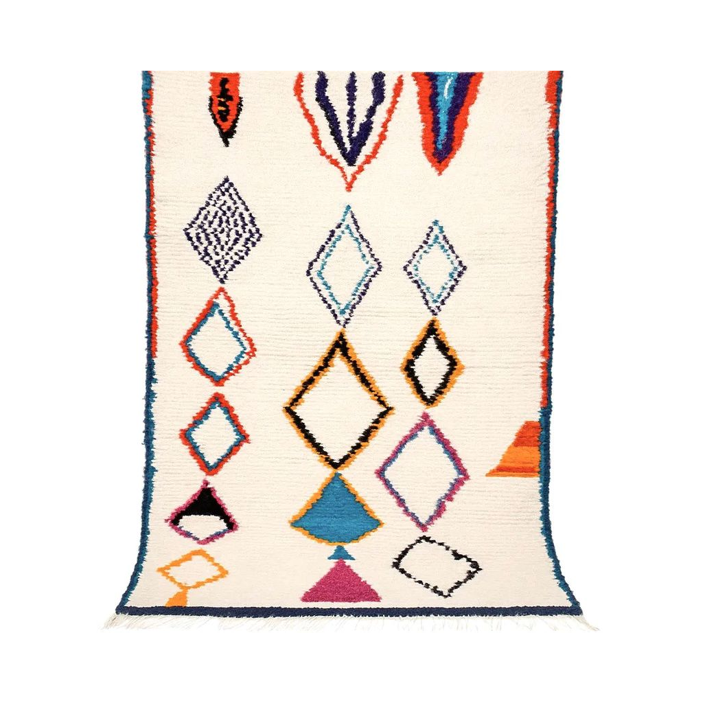 Rania - Tapis berbère marocain coloré artisanal - Product Image