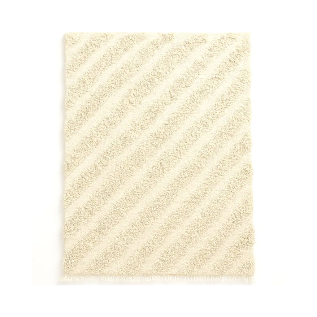 ```markdown
Amina - Tapis berbère marocain artisanal blanc
``` - Product Image