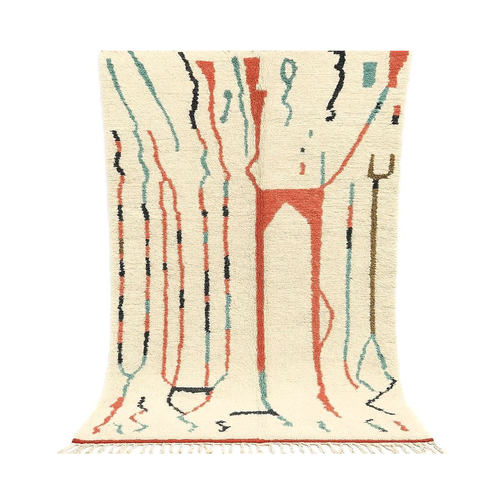 Zohra - Tapis marocain berbère coloré artisanal - Product Image
