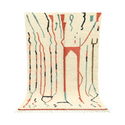 Zohra - Tapis marocain berbère coloré artisanal - Product Image