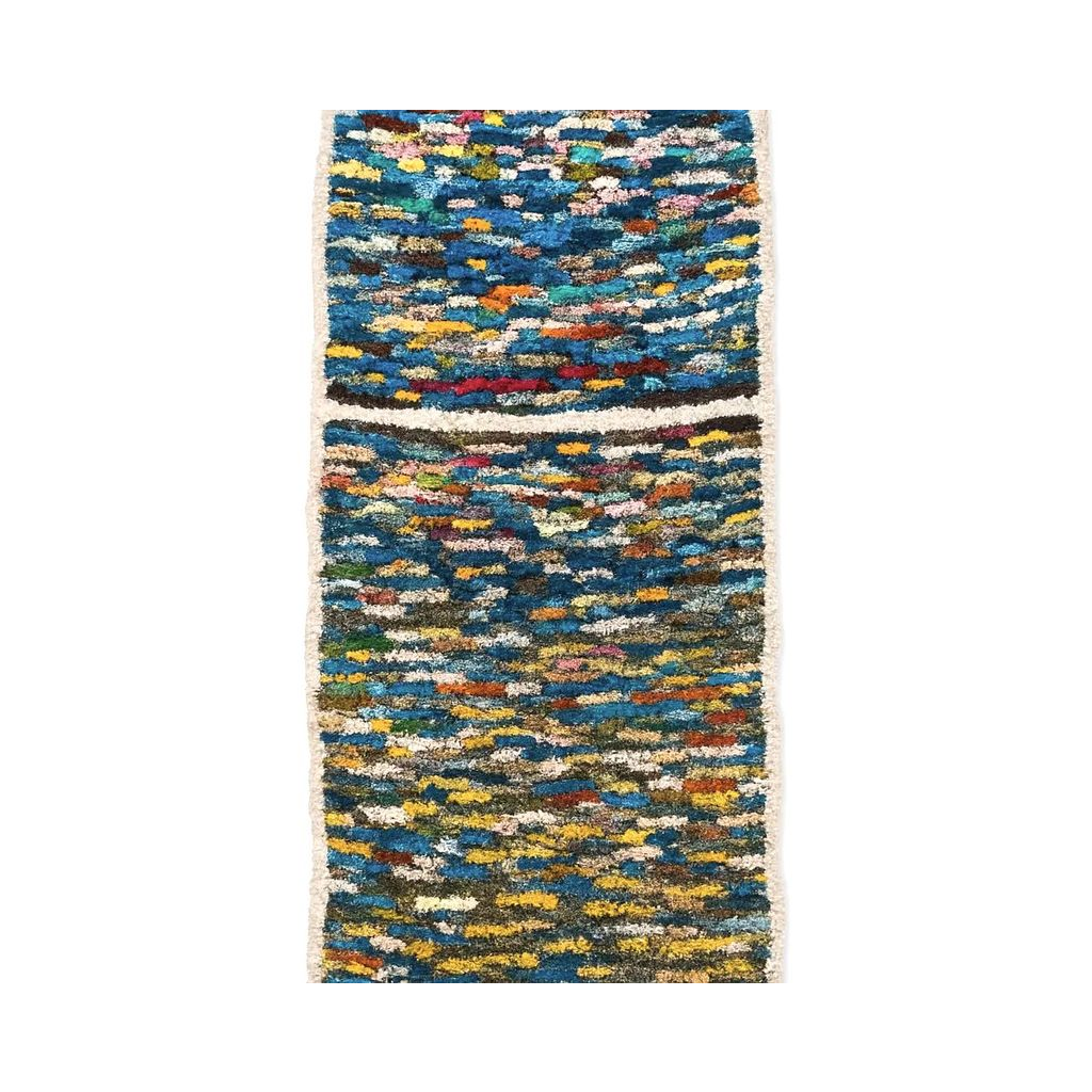 "Zohra - Tapis berbère coloré artisanal marocain" - Product Image