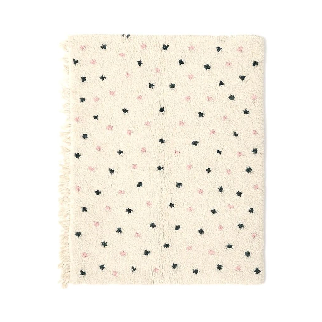 "Layla - Tapis berbère marocain à motifs traditionnels" - Product Image