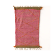 "Zahra - Tapis marocain berbère rose artisanal" - Product Image