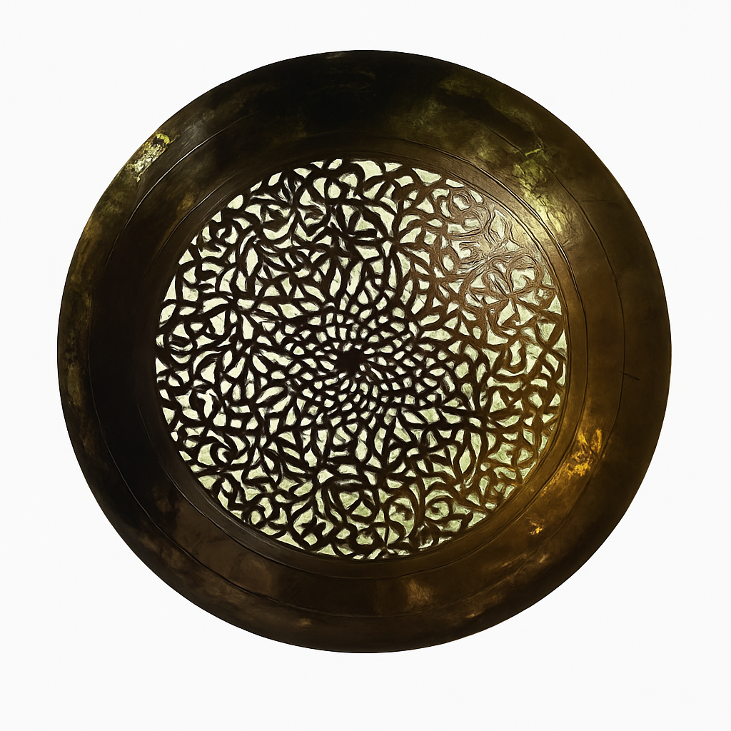 Zafira – Lampe murale marocaine orientale en laiton ajouré - Mazaya