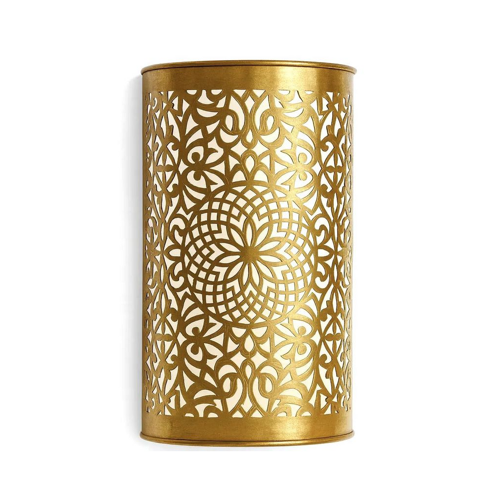 Iman – applique murale marocaine orientale en laiton ajouré - Mazaya