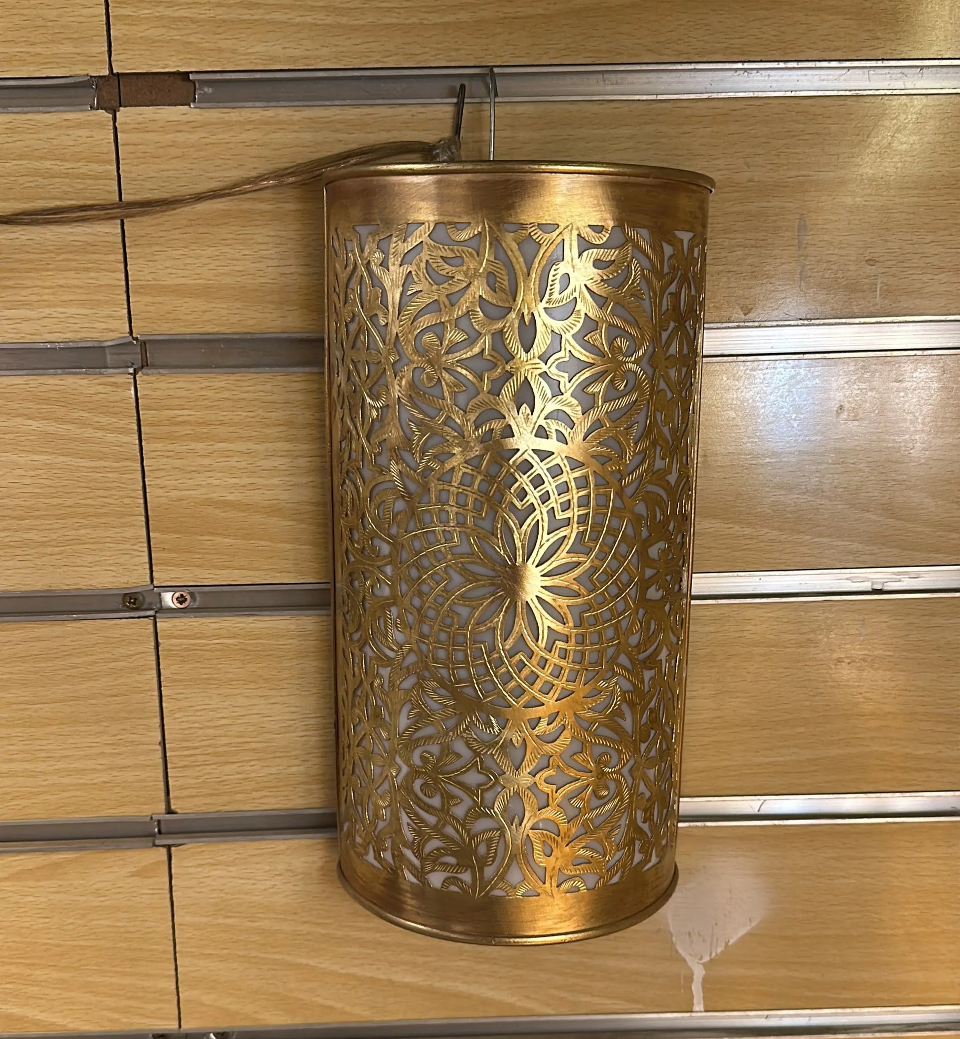 Iman – applique murale marocaine orientale en laiton ajouré - Mazaya
