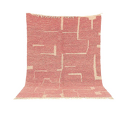 Zaïda - Tapis marocain berbère rose artisanal - Product Image