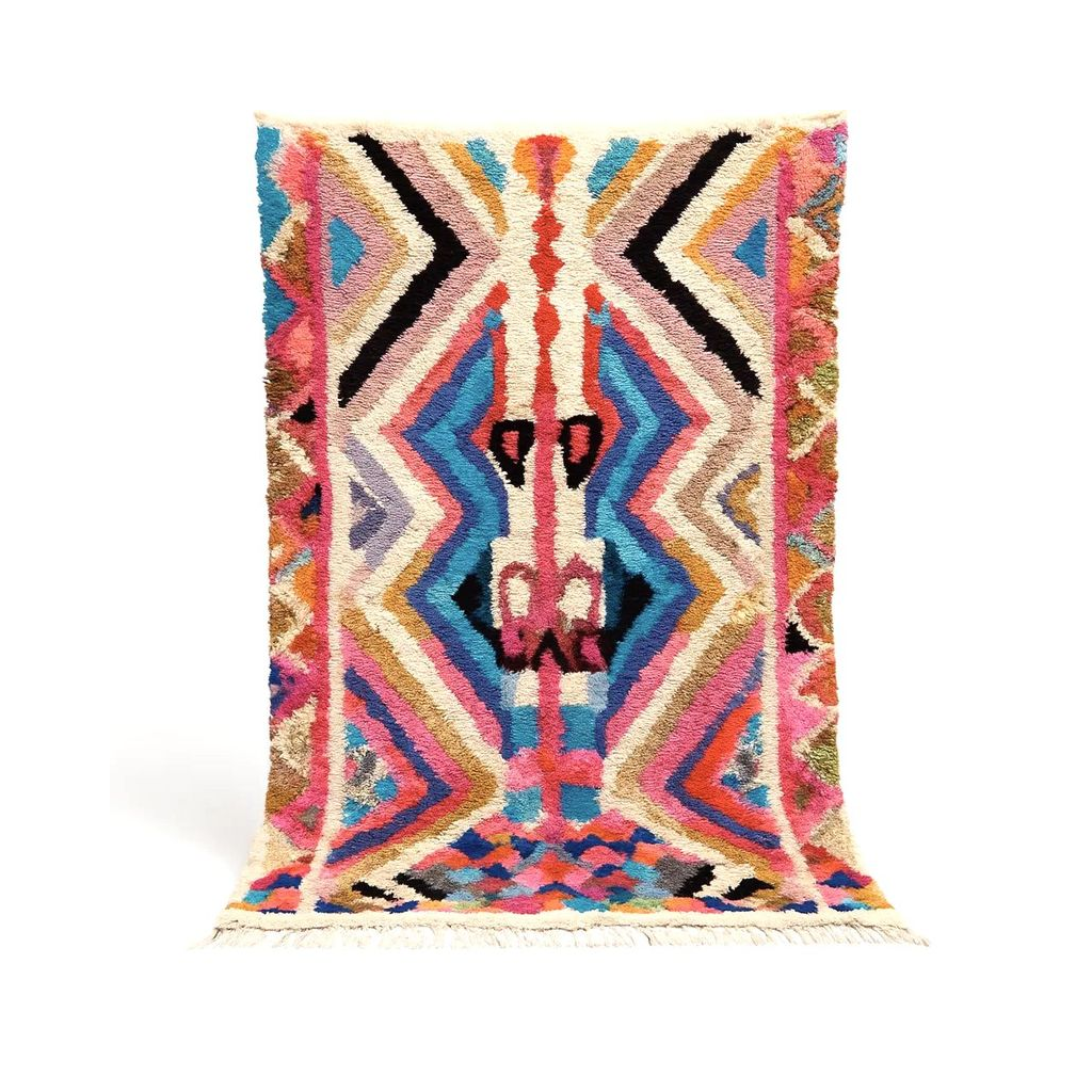 "Zayna - Tapis marocain berbère coloré artisanal" - Product Image