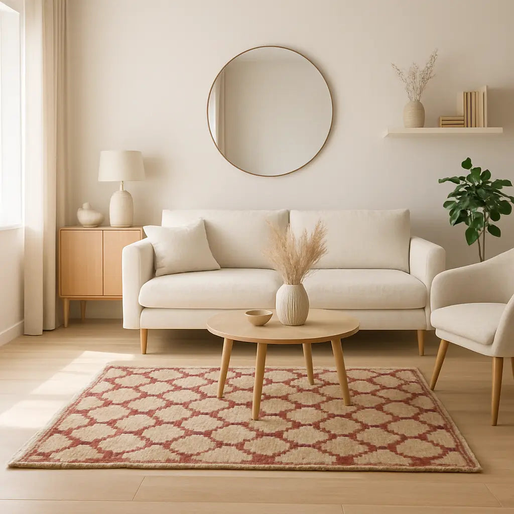 "Layla - Tapis berbère marocain traditionnel fait main" - Lifestyle Image