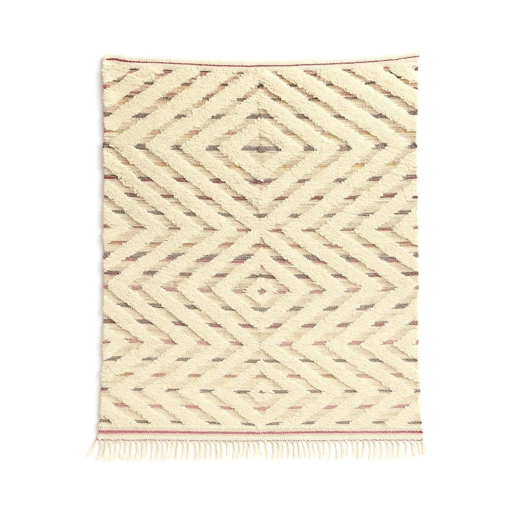 Zahira - Tapis berbère marocain en laine tissé main. - Product Image