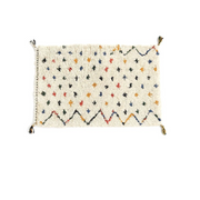 Aya - Tapis marocain berbère artisanal multicolore - Product Image