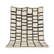 "Zineb - Tapis marocain berbère artisanal en laine" - Product Image