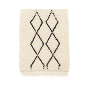 "Leila - Tapis marocain berbère laine fait main" - Product Image