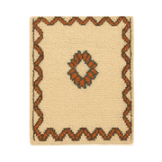 "Leïla - Tapis berbère marocain artisanal en laine, motifs traditionnels" - Product Image
